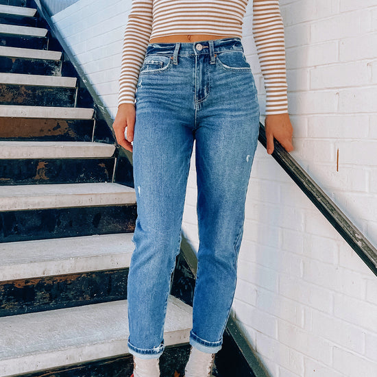 90's Mom Jeans - Shadow Light – Rewash Brand