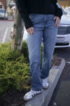 Stella High Rise 90's Straight Jeans - Dark Blue Carbon