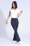 ESSENTIAL FLARE LEGGINGS- NAVY