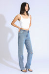 Stella High Rise 90's Straight Jeans - Indigo Medium