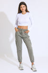 The Everyday Cargo Moto Jogger - Dusty Sage