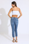 CLASSIC RISE CROPPED JEANS - VINTAGE INDIGO