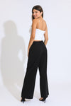 Vanessa High Rise Trousers - Black