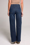 Super High Rise Wide Leg Jeans - Vintage Blue Black